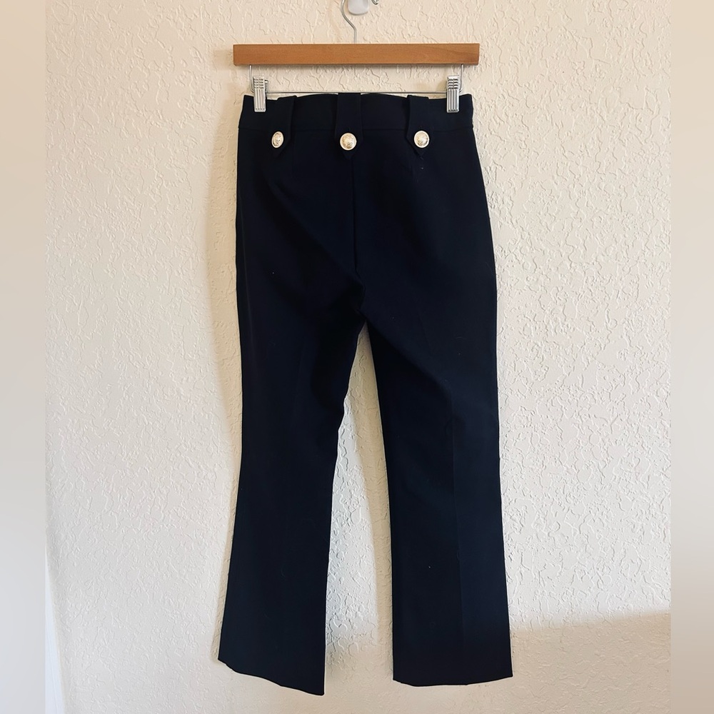 NWT Derek Lamb 10 Crosby Robertson Flare Crop Trouser - Picture 7 of 15